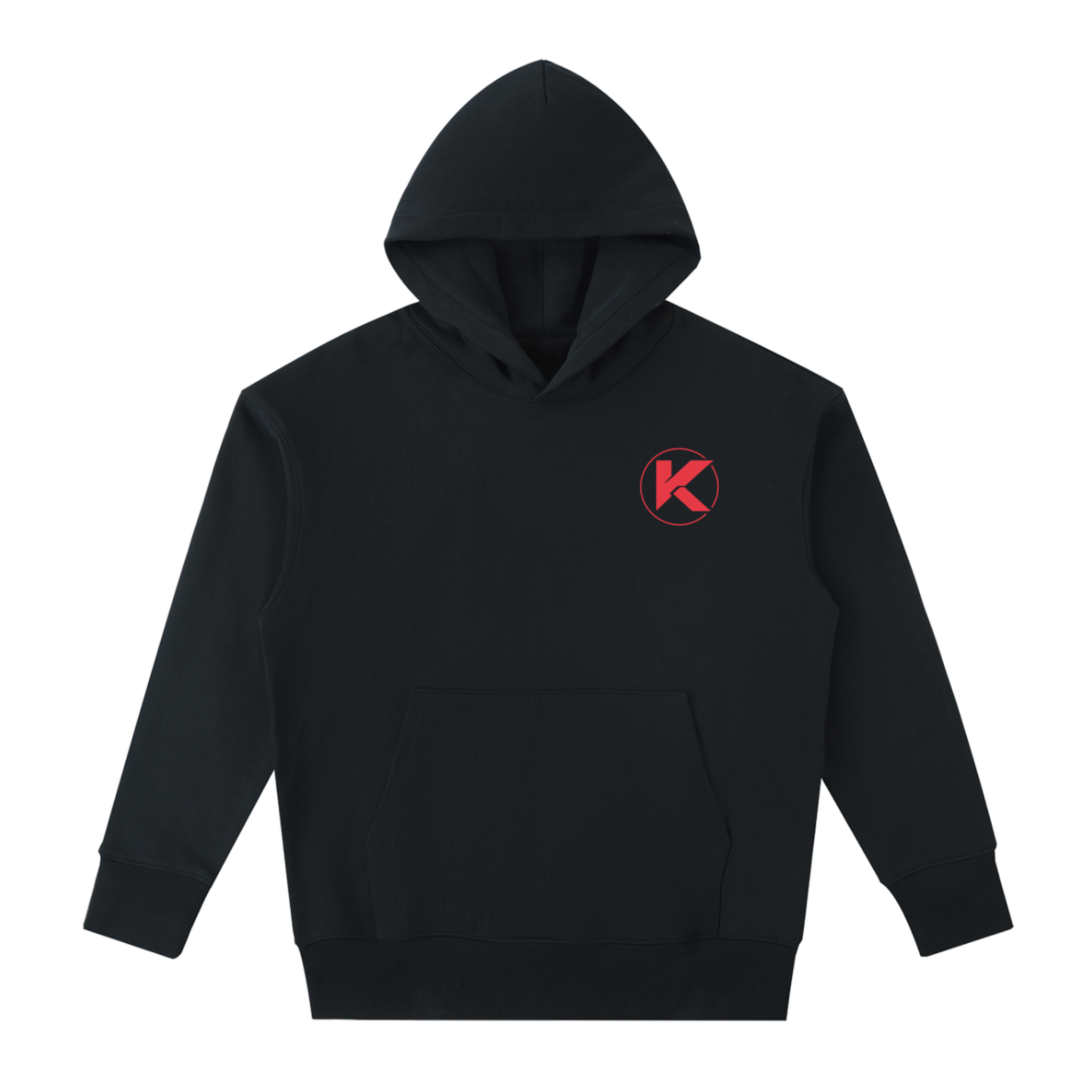 BACKBENCHER 001 Heavyweight Hoodie – 530gsm Black