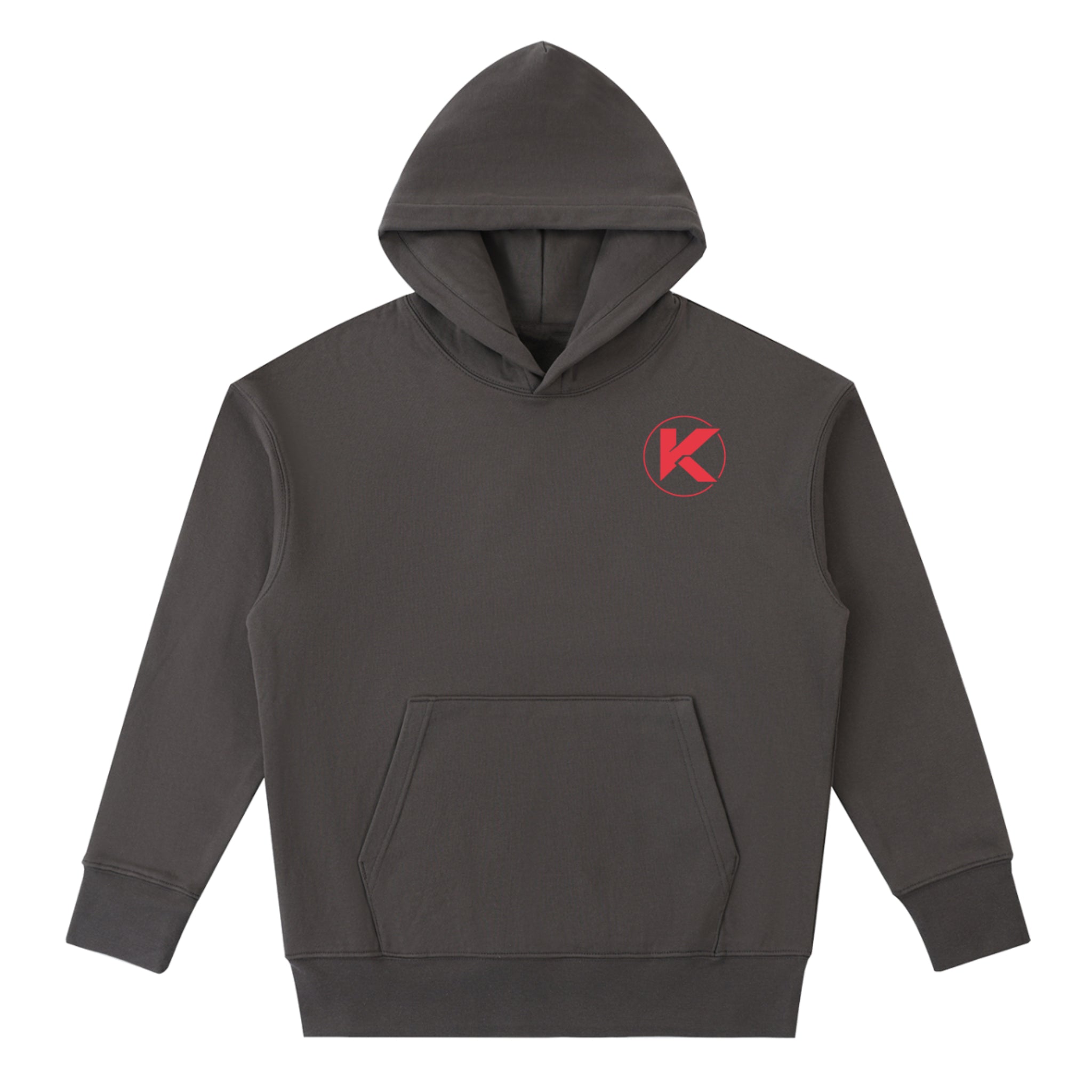 BACKBENCHER Heavyweight Hoodie – 530gsm Dark Grey