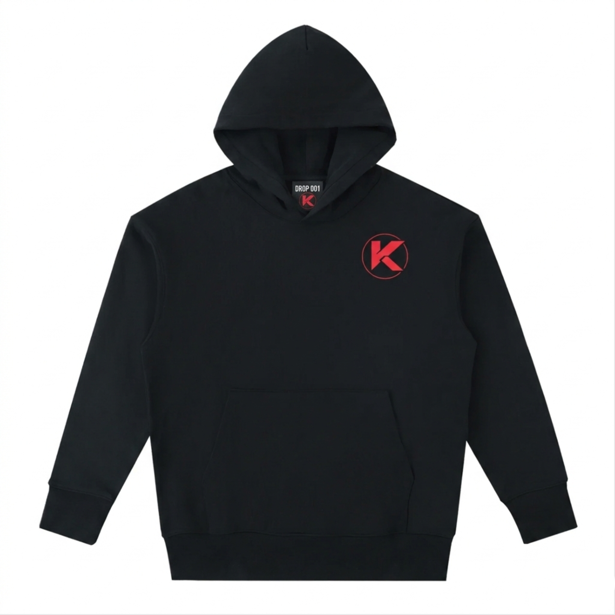 BACKBENCHER Heavyweight Hoodie – 530gsm Black